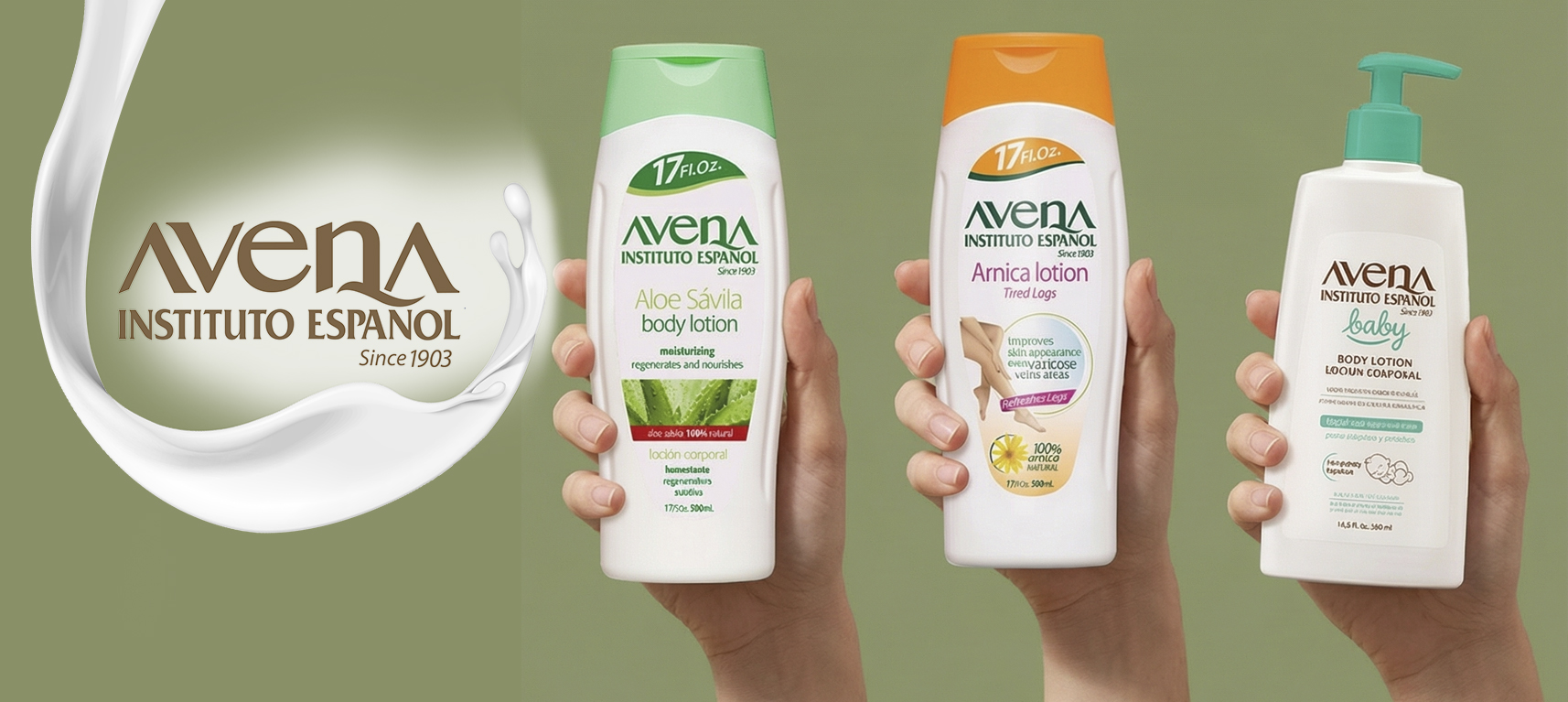 aloe, arnica y baby